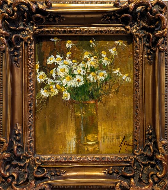Oil on board, 42×47cm, Gagliardi Gallery catalogue no. 152