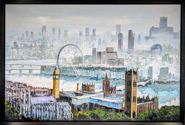Acrylic on canvas, 188×128cm, Gagliardi Gallery catalogue no. 162