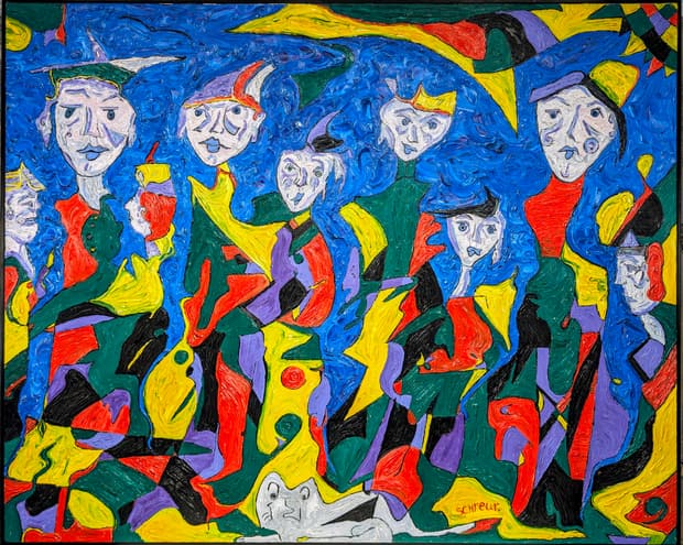 Oil on canvas, 155×125cm, Gagliardi Gallery catalogue no. 187