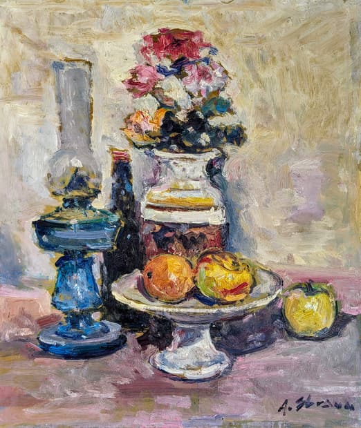 Oil on board, 92×61cm, Gagliardi Gallery catalogue no. 190