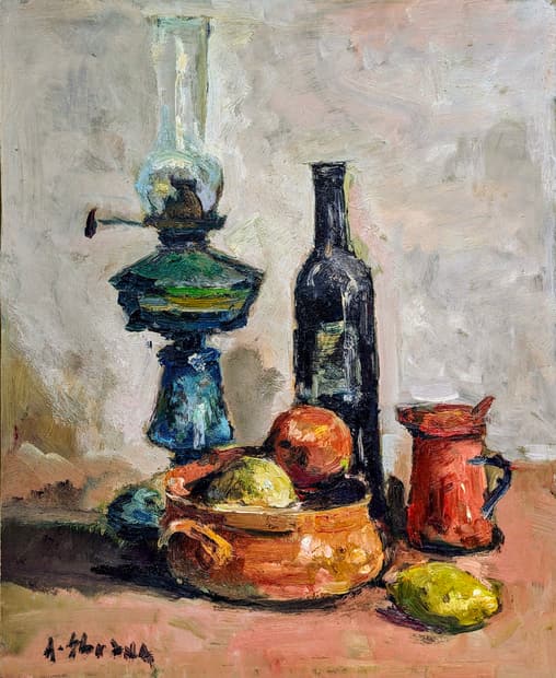 Oil on board, 51×61cm, Gagliardi Gallery catalogue no. 191