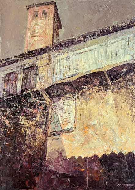 Oil on board, 50×70cm, Gagliardi Gallery catalogue no. 243