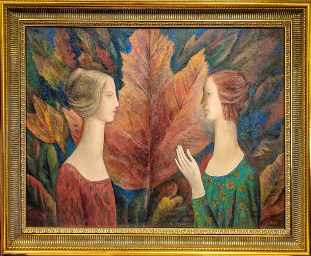 Oil on canvas, 120×94cm, Gagliardi Gallery catalogue no. 283