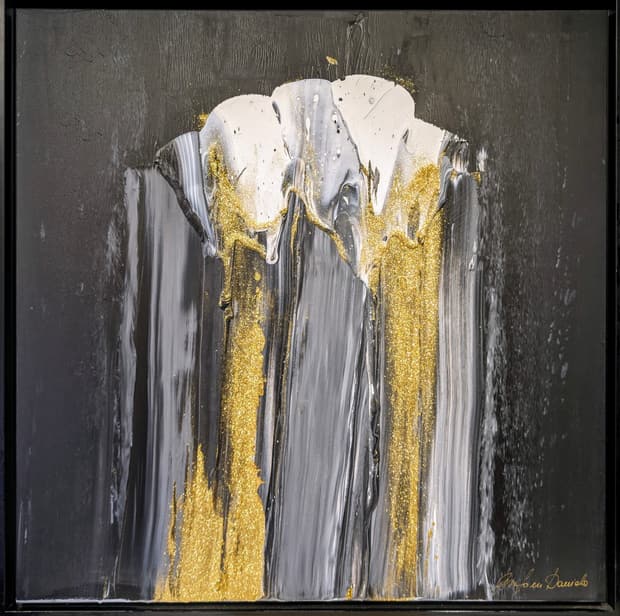 Acrylic on canvas, 105×105cm, Gagliardi Gallery catalogue no. 293