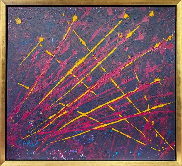 Acrylic on canvas, 113×103cm, Gagliardi Gallery catalogue no. 294