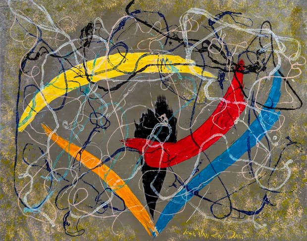 Mixed media on board, 50×40cm, Gagliardi Gallery catalogue no. 350