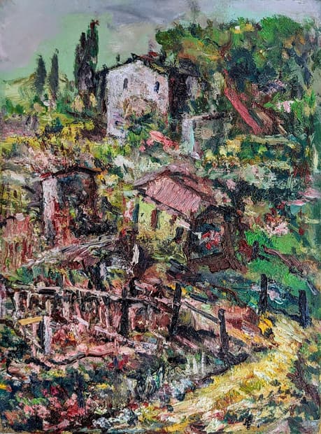 Oil on board, 31×41cm, Gagliardi Gallery catalogue no. 352