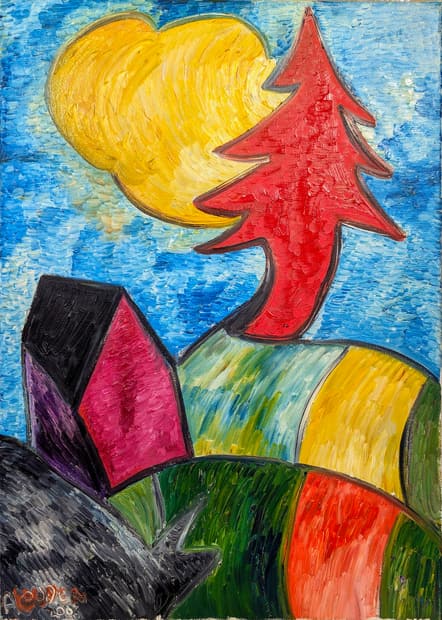 Oil on canvas, 50×70cm, Gagliardi Gallery catalogue no. 402