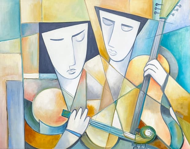 Oil on canvas, 90×71cm, Gagliardi Gallery catalogue no. 403