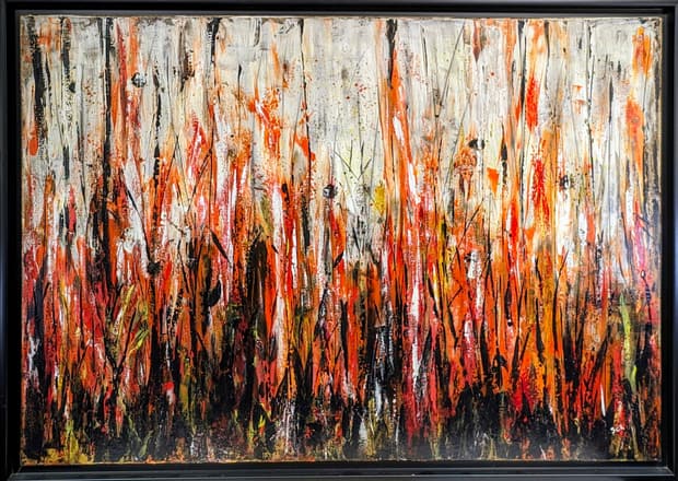 Acrylic on canvas, 123×88cm, Gagliardi Gallery catalogue no. 426