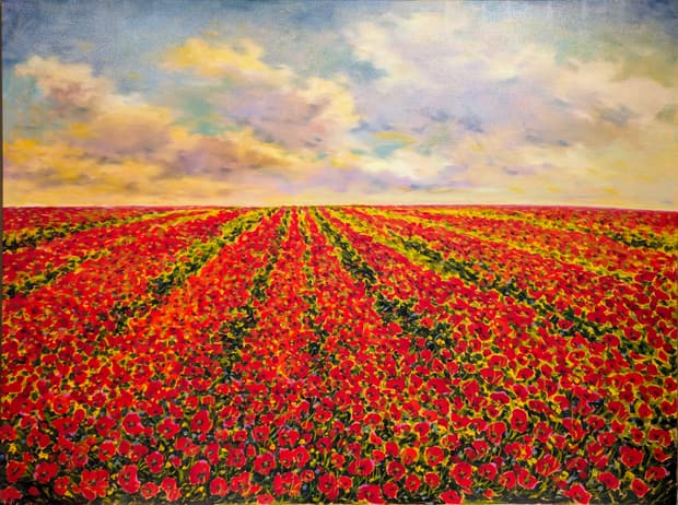Oil on canvas, 122×91cm, Gagliardi Gallery catalogue no. 428
