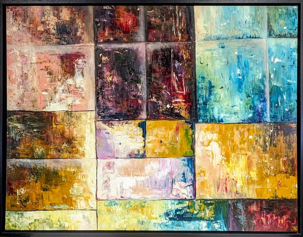 Acrylic on canvas, 118×92cm, Gagliardi Gallery catalogue no. 431