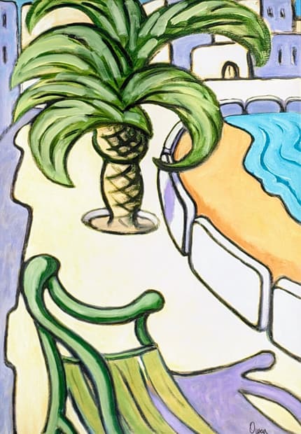 Oil on canvas, 70×100cm, Gagliardi Gallery catalogue no. 435