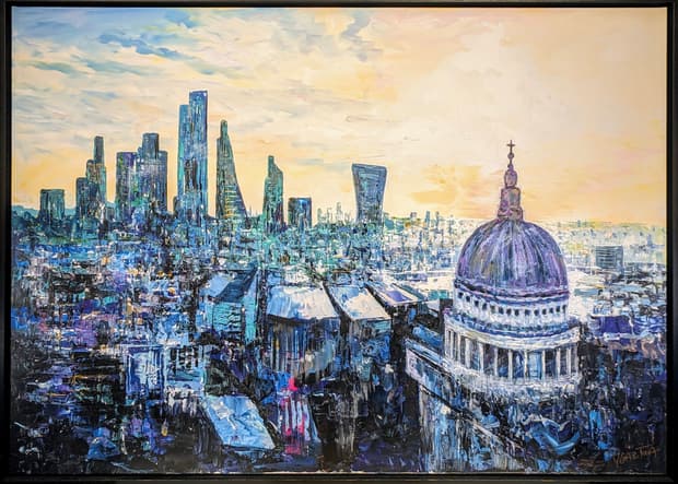 Acrylic on canvas, 144×104cm, Gagliardi Gallery catalogue no. 445