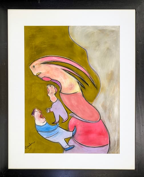 Pastel on paper, 89×109cm, Gagliardi Gallery catalogue no. 446