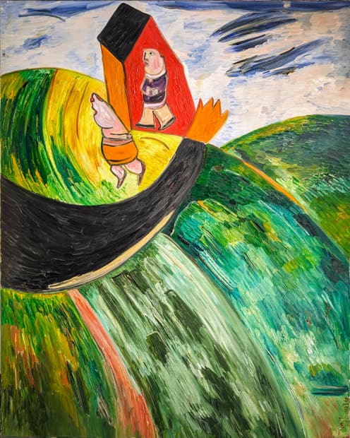 Oil on canvas, 122×153cm, Gagliardi Gallery catalogue no. 468