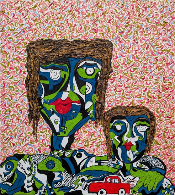 Oil on canvas, 100×90cm, Gagliardi Gallery catalogue no. 489
