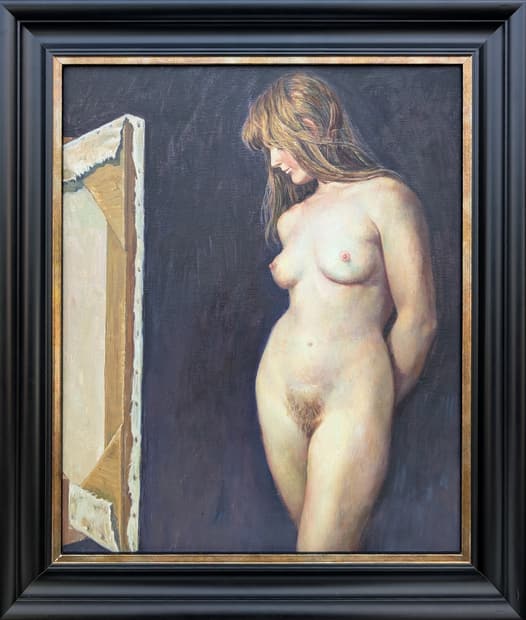 Oil on canvas, 64×74cm, Gagliardi Gallery catalogue no. 496