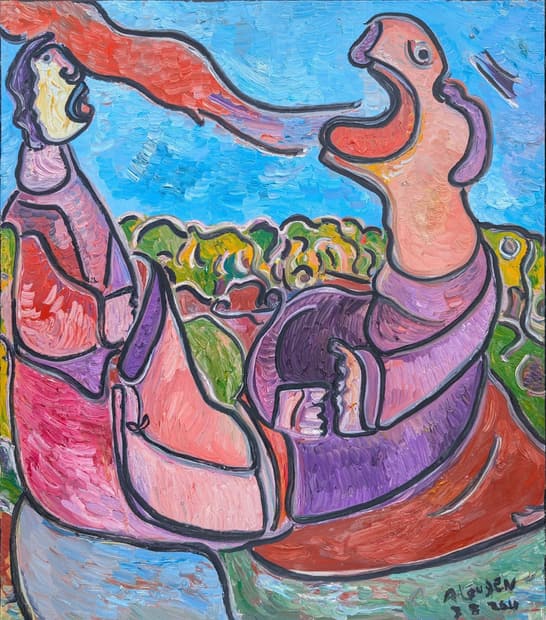 Oil on canvas, 70×80cm, Gagliardi Gallery catalogue no. 515