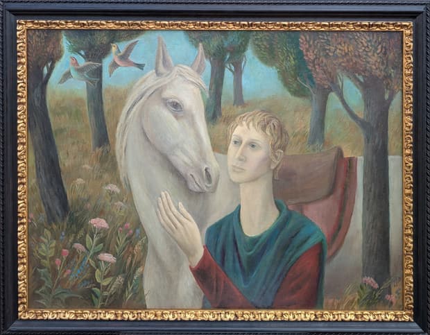 Oil on canvas, 138×108cm, Gagliardi Gallery catalogue no. 519