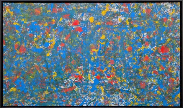 Acrylic on canvas, 174×104cm, Gagliardi Gallery catalogue no. 521