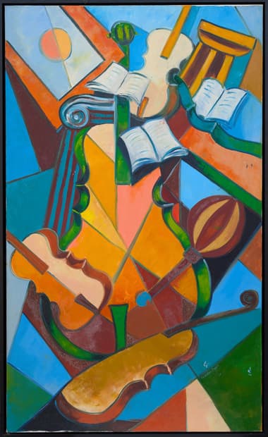 Oil on canvas, 94×154cm, Gagliardi Gallery catalogue no. 524