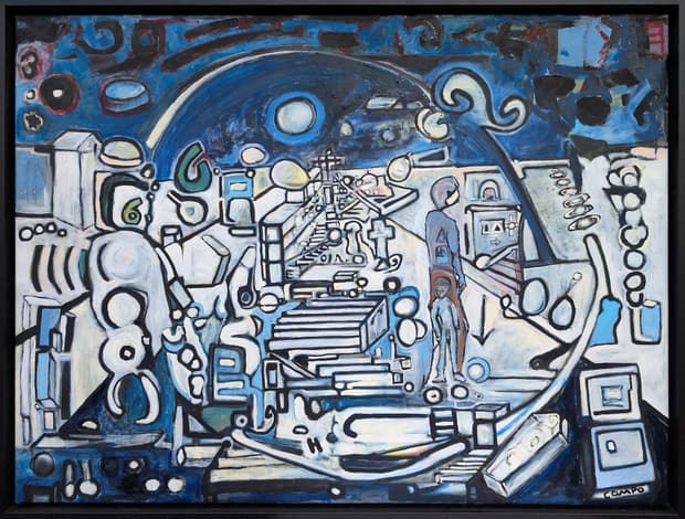 Oil on canvas, 124×94cm, Gagliardi Gallery catalogue no. 526