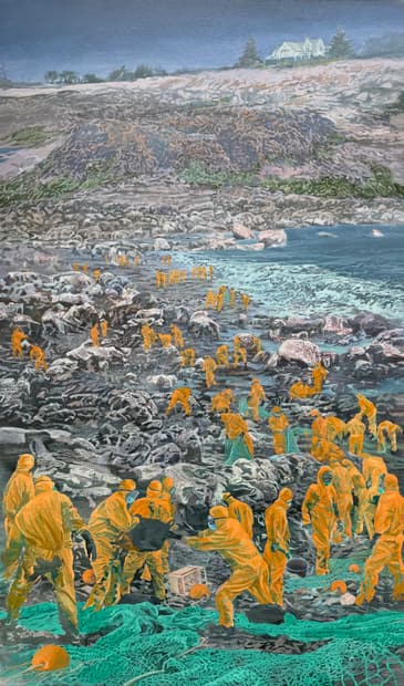 Oil on canvas, 95×156cm, Gagliardi Gallery catalogue no. 570