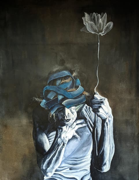 Acrylic on canvas, 120×155cm, Gagliardi Gallery catalogue no. 582