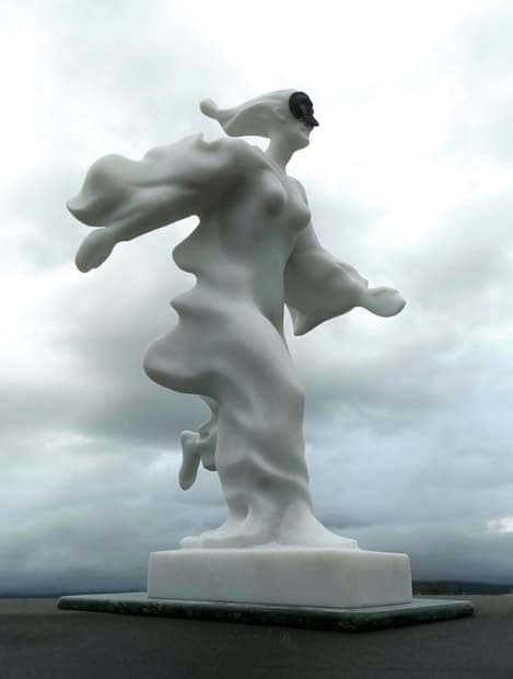 Stone sculpture, H, 47cm, Gagliardi Gallery catalogue no. 601