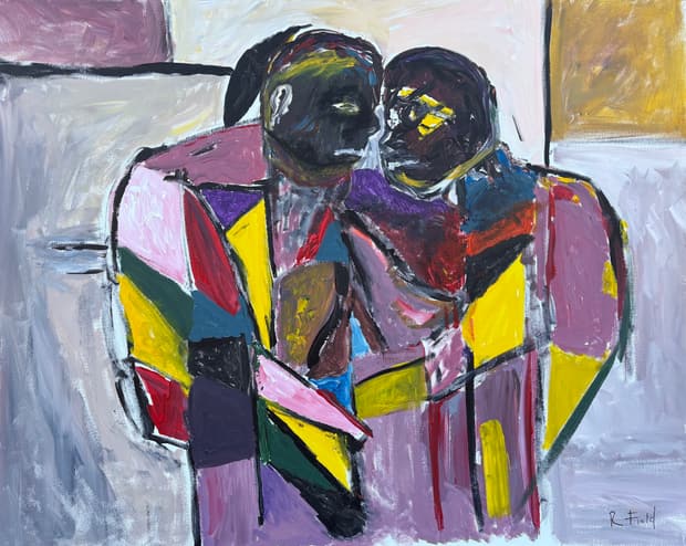 Acrylic on canvas, 101×81cm, Gagliardi Gallery catalogue no. 619
