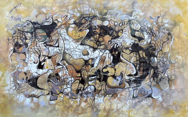 Acrylic on canvas, 145×91cm, Gagliardi Gallery catalogue no. 620