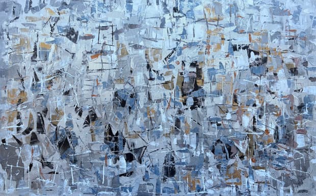 Acrylic on canvas, 143×91cm, Gagliardi Gallery catalogue no. 627