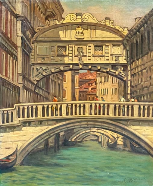 Oil on canvas, 41×52cm, Gagliardi Gallery catalogue no. 631