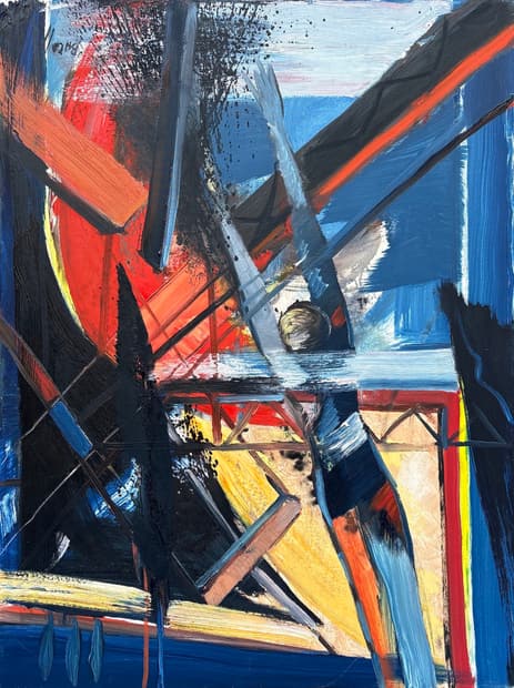 Acrylic on canvas, 61×81cm, Gagliardi Gallery catalogue no. 633