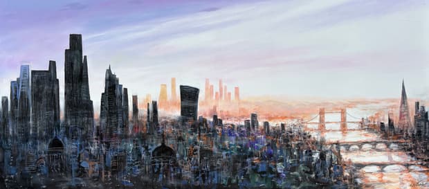Acrylic on canvas, 210×101cm, Gagliardi Gallery catalogue no. 636a