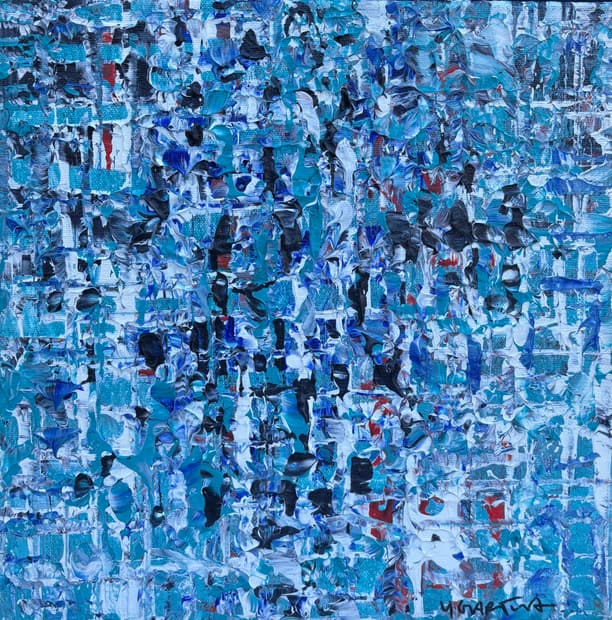 Acrylic on canvas, 30×30cm, Gagliardi Gallery catalogue no. 641b