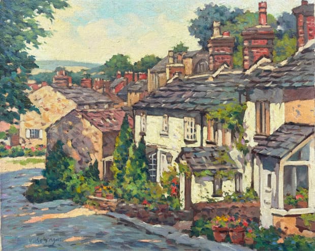 Oil on canvas, 52×42cm, Gagliardi Gallery catalogue no. 641c