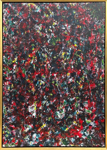Acrylic on canvas, 153×198cm, Gagliardi Gallery catalogue no. 655