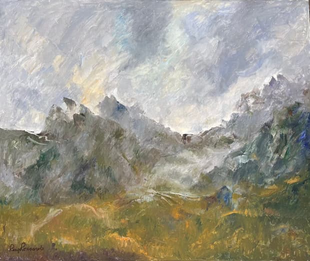 Oil on canvas, 120×100cm, Gagliardi Gallery catalogue no. 661