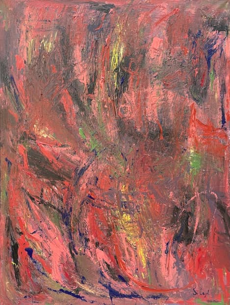 Acrylic on canvas, 120×100cm, Gagliardi Gallery catalogue no. 677