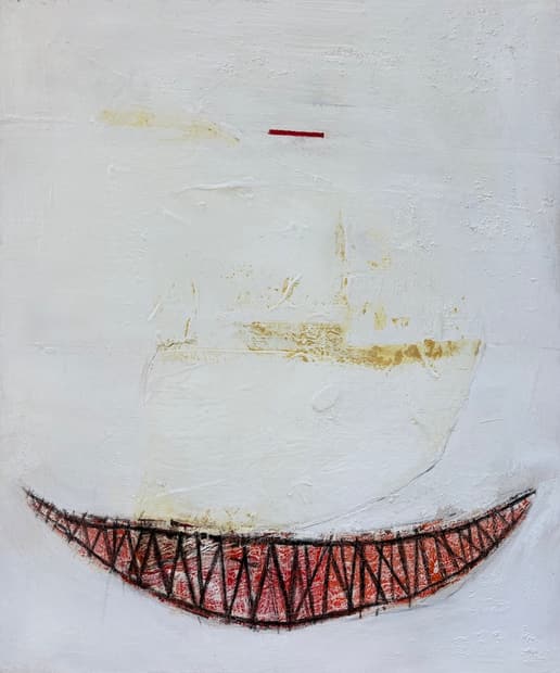 Mixed media on canvas, 100×120cm, Gagliardi Gallery catalogue no. 688