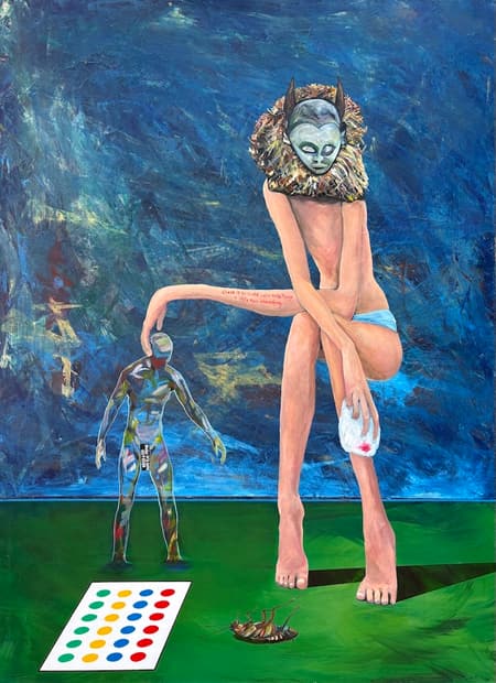Acrylic on canvas, 90×120cm, Gagliardi Gallery catalogue no. 698