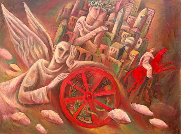 Oil on canvas, 122×91cm, Gagliardi Gallery catalogue no. 701