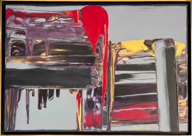 Acrylic on canvas, 126×86cm, Gagliardi Gallery catalogue no. 724