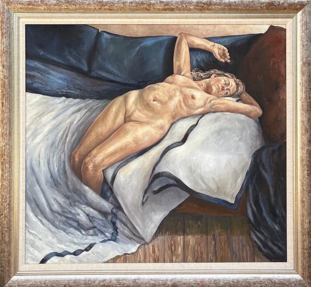 Oil on canvas, 122×113cm, Gagliardi Gallery catalogue no. 725
