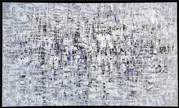 Acrylic on canvas, 148×90cm, Gagliardi Gallery catalogue no. 734