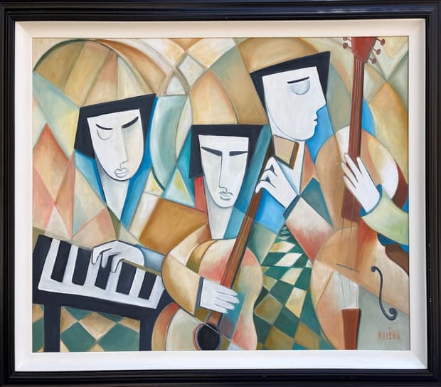 Oil on canvas, 142×114cm, Gagliardi Gallery catalogue no. 750