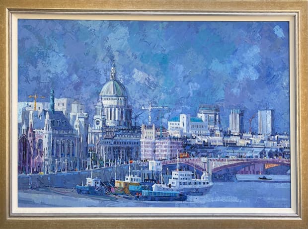 Oil on canvas, 170×109cm, Gagliardi Gallery catalogue no. 751