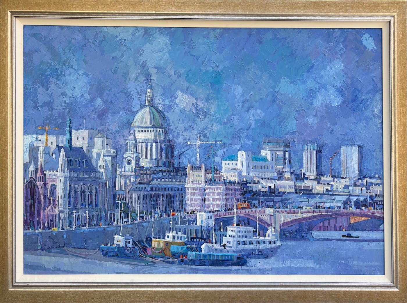 Oil on canvas, 170×109cm, Gagliardi Gallery catalogue no. 751